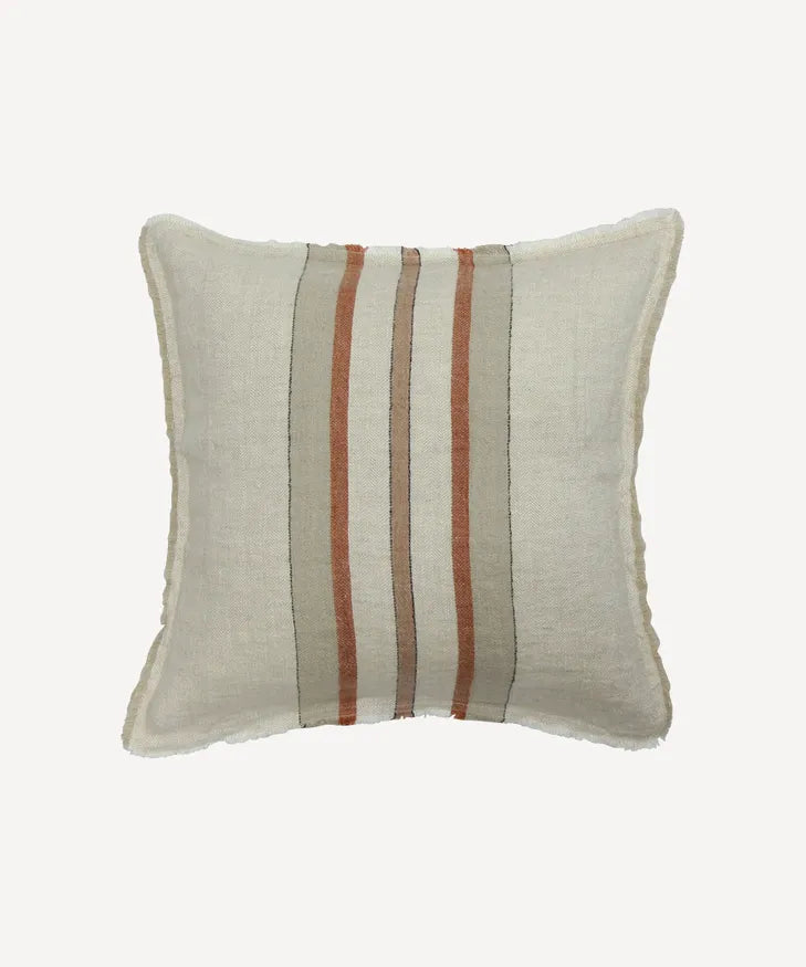 Herringbone Stripe Linen Cushion Cover