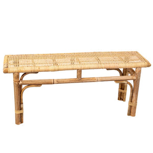 Bench Seat with Woven Top